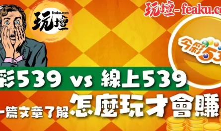 539投注24H不打烊，10塊也能下，地下539與台彩的差異?