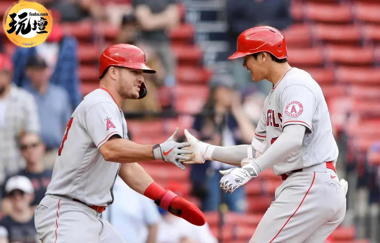 大谷翔平再次聯手神鱒同場開轟｜天使三連戰橫掃紅襪